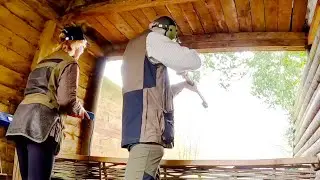 Beretta vs Shotkam at E.J Churchill shooting ground