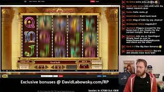 BONUSSTREAM! &euro;7000 High Stakes Bonus Hunt!