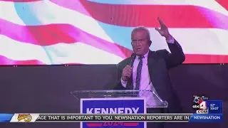 Independent candidate Robert F. Kennedy Jr. rallies in Salt Lake City
