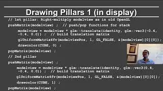 Online Graphics Course OpenGL 2: Matrix Stacks and Transforms (OpenGL 3+)