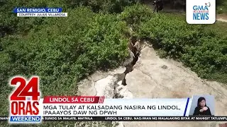 In post-quake San Remigio, 32 sinkholes emerge | 24 Oras Weekend