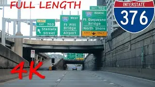 ⁴ᴷ Interstate 376 westbound [4K VIDEO]