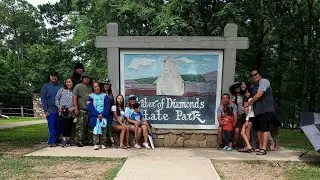 Diamond Hunting Adventure at Crater of Diamonds State Park|#diamond #diamondhunting