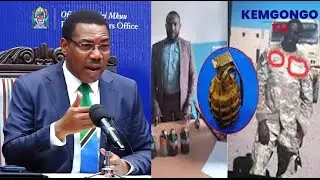MWIGULU AIBUA POLISI WALIUAWA OKTOBA 29, AMTAJA MMAREKANI KUKAMATWA NA MABOMU