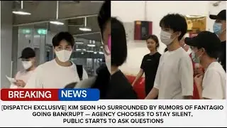 [Dispatch Exclusive] Kim Seon Ho Surrounded by Rumors of Fantagio Going Bankrupt- Agency stay silent