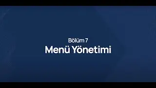 Ticimax Menü Yönetimi