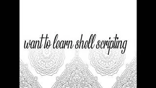 want to learn shell scripting #ShellScriptingTutorial#devopsshellscripting #guru99