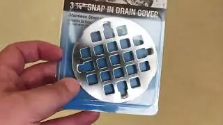 Review of Danco Snap-In Shower Drain: SO EASY!