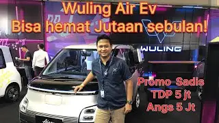 Wuling air ev mobil laris di pasar Indonesia | promo DP 5 jt angs 5 Jtaan ❗️#wulingev #airev #short