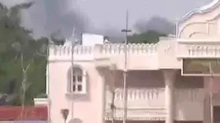 Jallikattu Protest: Fire at Ice House police station near Marina Beach in Chennai