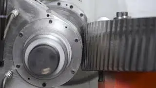 Hobbing of large gears
