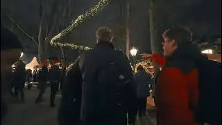 Cristmas market cristmas fair the Hague Netherlands walking tour