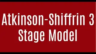 Atkinson-Shiffrin Three-Stage Model