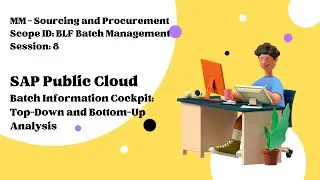 Session 8 - Batch Information Cockpit: Top-Down and Bottom-Up Analysis (Scope ID: BLF)