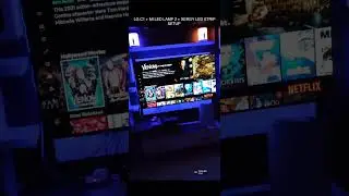 LG C1 + Mi LED Lamp 2 + Xergy LED Strip Setup