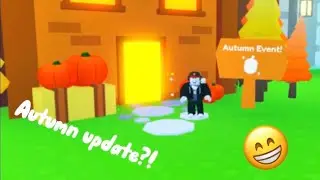 Pet simulator X autumn update is here?!