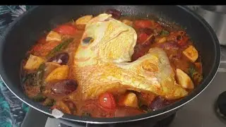 Singapore style Fish Head Curry