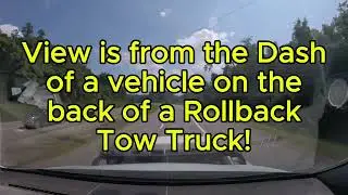 US 50 Scenic Drive 🚛 | Parkersburg to Clarksburg WV (Tow Truck POV)