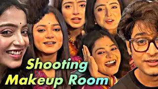 Parineeta - Makeup Room | Exclusive Interview on Shooting Set | Ishani Chatterjee | Sneha Das Par...
