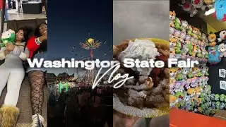 WASHINGTON STATE FAIR VLOG 🎢🎡🎟️