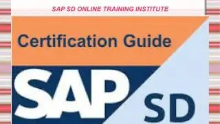Sap SD online training institute in London