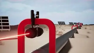 LMS Open-Path Gas Detector with retroreflectors