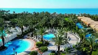 Royal Wings Hotel Lara Antalya Walkaround  with Drone nice Garden &Pool area☀️🇹🇷👍✅