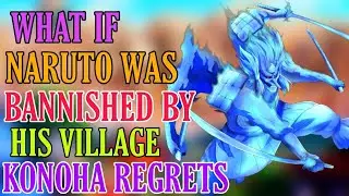 What if naruto was abandoned by his family and bannished by his village part 1#whatifnaruto