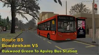 Omsi 2 Bowdenham - B5 Oakwood Green To Apsley Bus Station (C200)