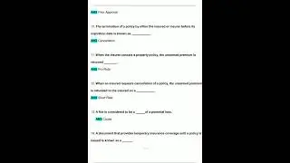 Personal Lines Insurance Exam Latest 2025  2026 Update Questions and Verified Answers  100 Correct