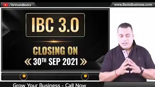 IBC BUSINESS CONSULTANT WORK LIFE TIME#credit Dr Vivek Bindra last 2 days easy join call 7820060646