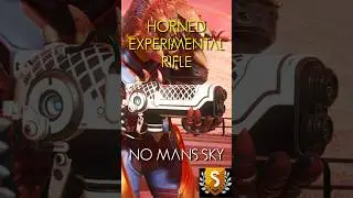 No Man's Sky - S Class Horned White Experimental Rifle Multitool