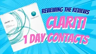 Switching from Acuvue Oasys to Clairiti 1 Day Contacts ... Worth the Savings?