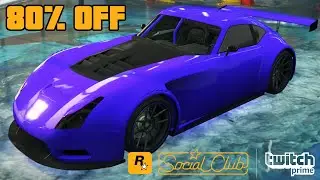 80% OFF the BRAVADO VERLIERER! | Modifying + Driving | Twitch Prime | GTA Online