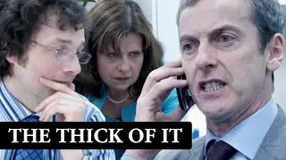 Office Lockdown Nightmare | The Thick Of It | BBC Comedy Greats