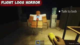 SHORT HORROR GAMES-FLIGHT LOGS *SCARY POPUPS*Full Game WALKTHROUGH{SURVIVED ENDING}-Roblox🎮