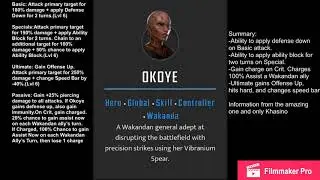 Marvel Strike Force: Upcoming Possible Wakandan Team