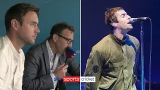 How many Oasis song titles can you use in cricket commentary?🎤 | Broad and Atherton have a go