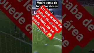 Saldivar falla solo frente a la porter&iacute;a 😱😱 #atlasfc #cluble&oacute;n #martinoli #ligamx