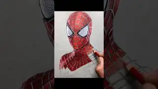 Drawing The Amazing Spider-Man 🕷️ #andrewgarfield #spidermandrawing #artology