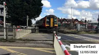 Sleaford East Level Crossing (12/03/2022)