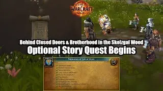 Behind Closed Doors and Brotherhood in the Skolzgal Wood Sojourner of Isle of Dorn Achieve Complete