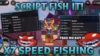 SCRIPT FISH IT NEW 2025!! | INSTAN FISHING | AUTO SECRET | FREE NO KEY #robloxscripts #fishit