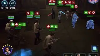 SWGOH - Resistance vs Rex Meta
