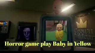 Baby in yellow| Crown child care game play| secret tricks 