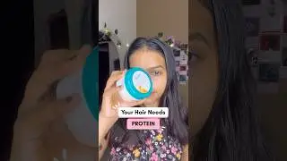 Your Hair Also Needs PROTEIN | #shorts #hair #shortsfeed