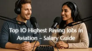 Top 10 Highest Paying Jobs in Aviation ✈️ | Aviation Careers & Salaries 2025