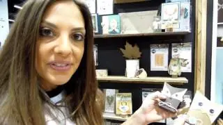 Jen Long shows her new collection for Sizzix at CHA 2016