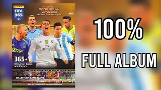 Panini Full Sticker Album FIFA 365 2015/16 Adrenalyn XL 100% COMPLETE, LLENO, COMPLETO, ЗАПОЛНЕННЫЙ