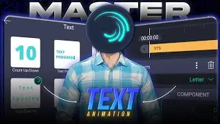 Master Text Animation In Alight Motion In Phone | How To Create Apple Style Text Animation In Phone